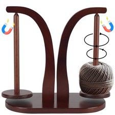 Garnknäuelhalter aus Holz –