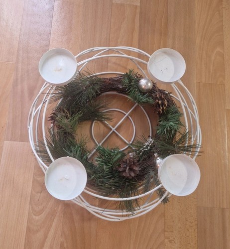 Adventskranz kerzenhalter - adventskranz,