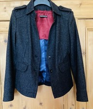 DRYKORN - Wollblazer Gr. 38/3 Damen Nachtblau. Neu