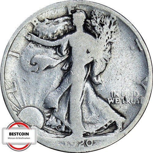Usa 142 half dollar - km,
