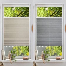 Plissee Leinen Design