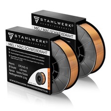 2 x MIG MAG Schweißdraht