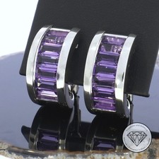 Wert 5.200,- Amethyst Ohrringe