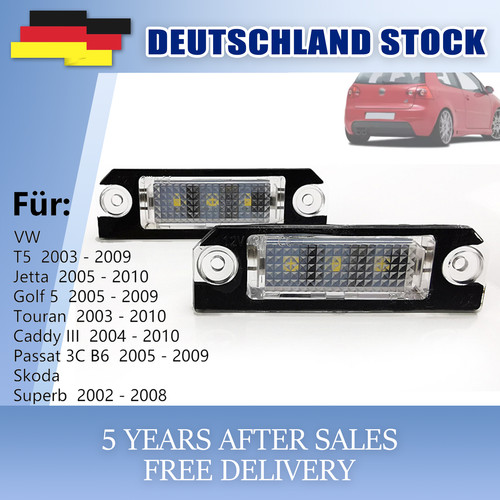 Led kennzeichenbeleuchtung - 2x,