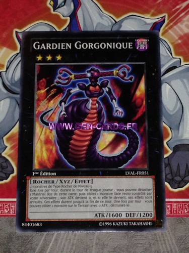 Karte gorgonischer - yu, gi
