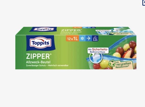 Toppits zipper allzweckbeutel - toppits,