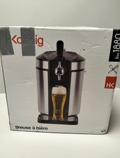 H.Koenig Bierzapfanlage BW1880 - kompatibel mit allen 5L Universal-Edelstahl