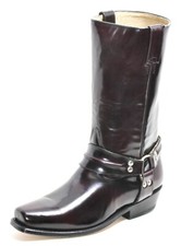 436 Bikerstiefel Motorradstiefel Biker Boots Chopper Cruiser Leder Buffalo 41