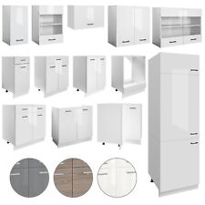 Küche Hängeschrank Küchenschrank Unterschrank Küchenzeile Einbauküche weiß glanz