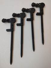 Fensterladenhalter schwarz 200