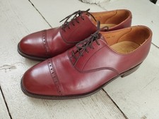 Tricker's Corniche by Tricker's Half-Brogue UK 7,5 G Herrenschuhe