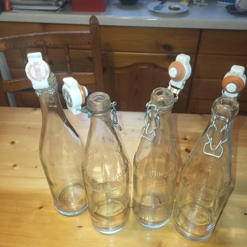 Alte bügelverschlußflasche - 4,