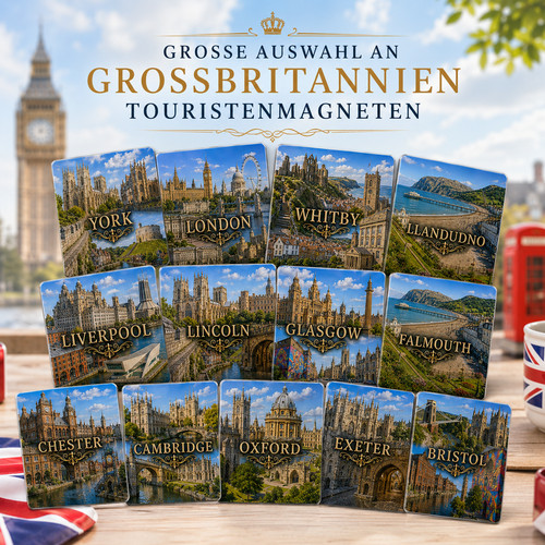 Großbritannien magnete 180 - magnete,