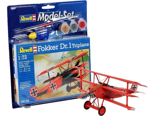 Revell fokker 1 triplane - revell,