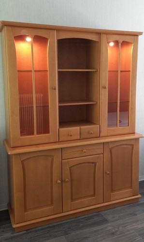 Vitrinenschrank teilig in - vitrinenschrank, 2-teilig
