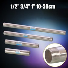 Edelstahl Rohr 1/2" 3/4" 1"