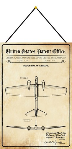 Blechschild 20x30 patent - blechschild,