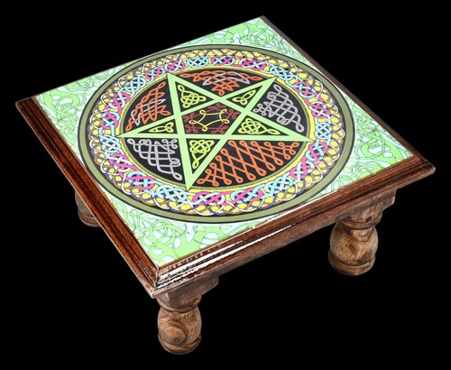 Altar tisch mit buntem - tisch,