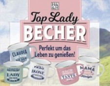 Emaille Tasse Becher mit
