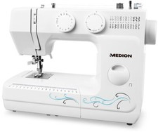 MEDION Freiarm-Nähmaschine MD 18205, 60 Stichmuster, 750 Stichen/min