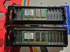 256MB x 2 Toshiba Notebook DDR RAM PC2100S 266MHz CL2.5 SO-DIMM THLD25N21B75