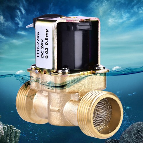 Magnetventil messing - magnetventil, 3/4"
