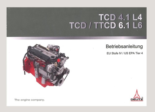 Deutz dieselmotor tcd 1 - deutz ,