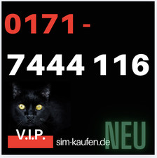 Prepaid SIM- Karte Telekom Magenta M Rufnummer NEU Nummer Guth. 10€ 017174437377