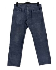 Levi's 502 Corduroy Jeans Hose Regular Herren W34 L30 Cadet-Blau Cord Pants