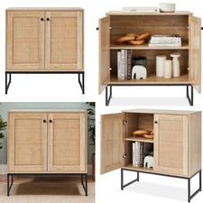Buffet Storage Cabinet Rattan
