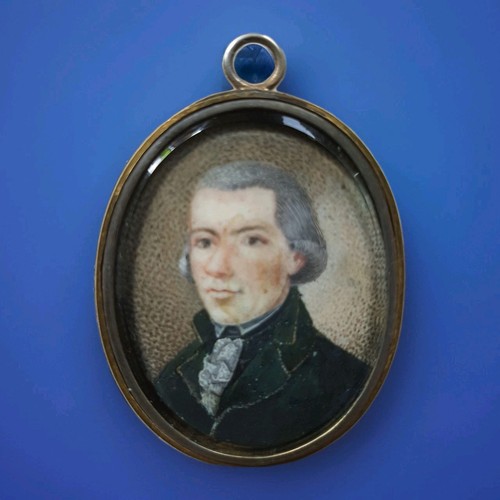 B035 miniatur portrait eines - miniatur,