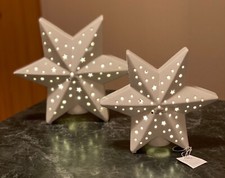 Tiziano Keramik Deko Sterne