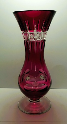 Bleikristallvase
