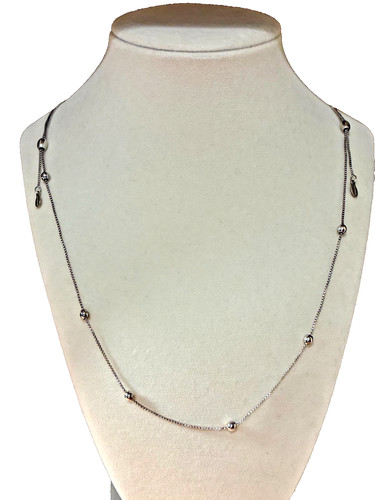 Sterling silber perlenkette - sterling,