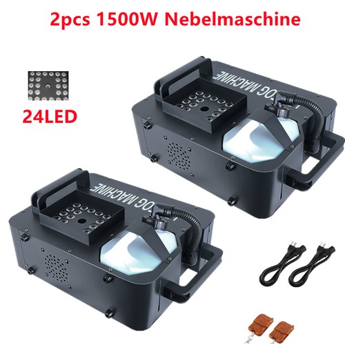 2pcs 1500w nebelmaschine - 2pcs,