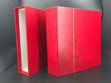 Schaubek Cyrlux Schraubendecke/ Kassette Rot mit 100 Blättern - BB700 neuwertig