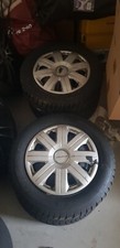 14" Stahlfelgen, mit Hankook Icept RS Winterreifen & Goodyear Radblenden