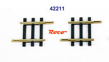 ROCO 42211 H0 Neusilber 2,5 mm Gleissystem Ausgleichsstücke 4406, 2 Stück.