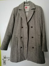 hessnatur Mantel Damen Jacke Parka Gr. 36 Schurwolle