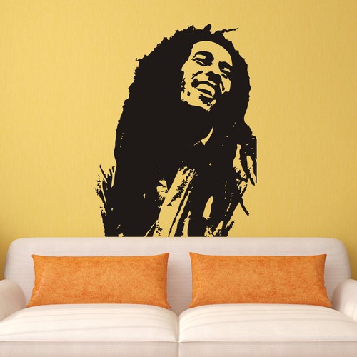 Wandtattoo bob marley - wandtattoo,