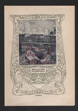 Lithografie 1904: Malerei