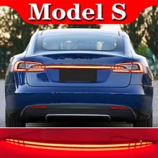 Schwarze Rücktür LED