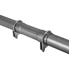 40 43 45 50 55 60 65 70x200mm mending Rohr connector Auspuff Doppel Schelle z*