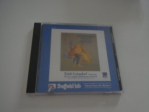 Stravinsky debussy cd - debussy,