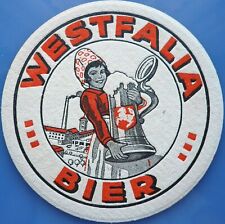 Alter Bierdeckel VK Westfalia Bier Münster um 1932