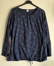 Gina Benotti Damen Shirt /Tunika,  Disney,  Gr. XXL, 52/54 ,blau
