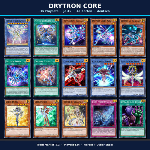 Yugioh drytron core - drytron, 45