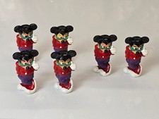 VARIANTEN D 3x Micky mit Sonnenbrille, dunkles Gesicht, ORI GUT