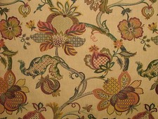 Jacobean Garten Gold Gewebter