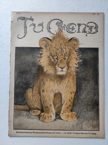 Original zeitschrift jugend - original,